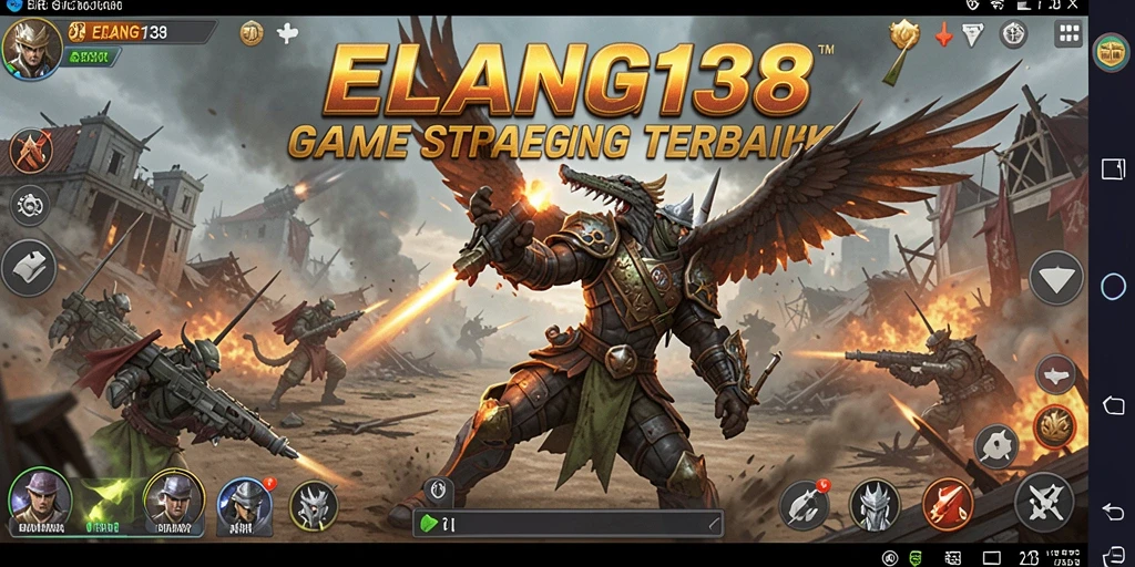 Tampilan epik gameplay ELANG138 dengan strategi menarik.