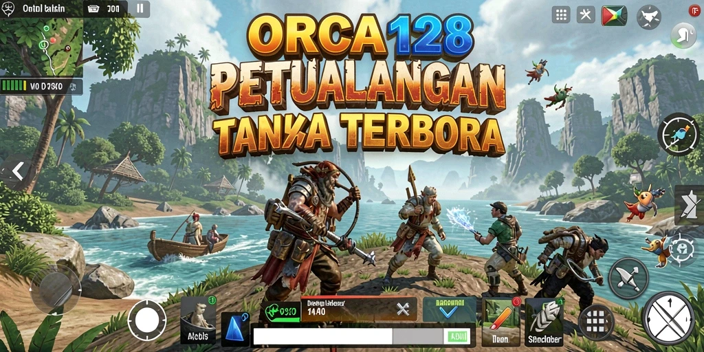 Tampilan mengagumkan dari gameplay dunia terbuka ORCA128.