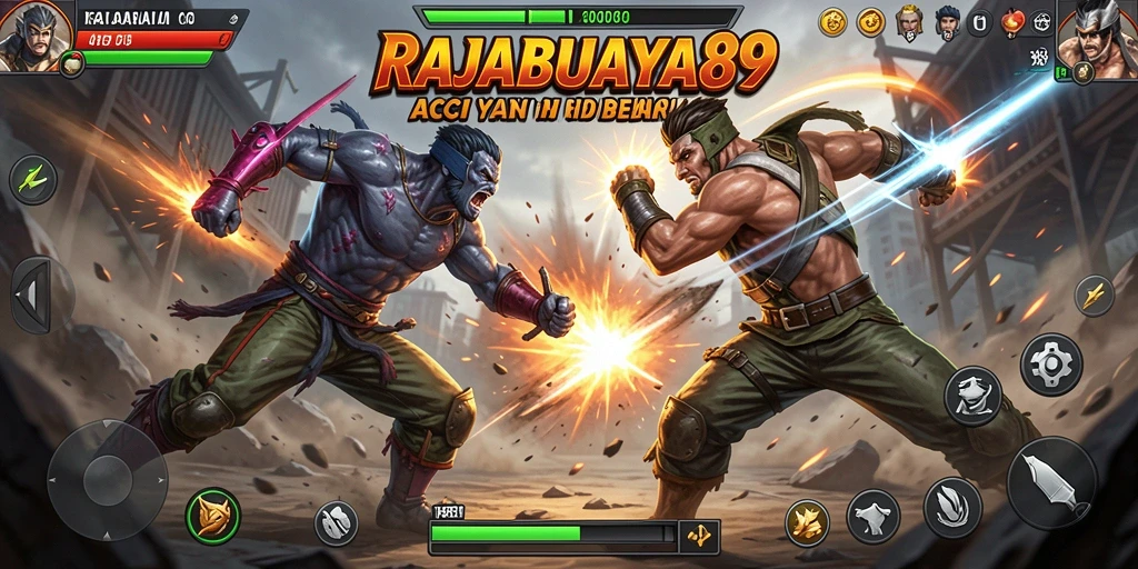 Screenshot gameplay RAJABUAYA89 yang penuh aksi seru.