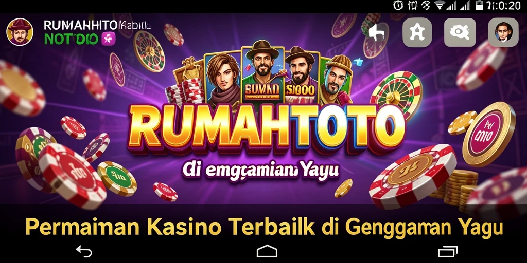 Tampilan gameplay seru dalam RUMAHTOTO, aplikasi Kasino terbaik.