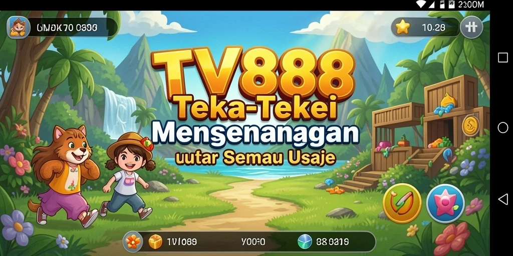 Tampilan gameplay TV888 yang menantang dan menarik.